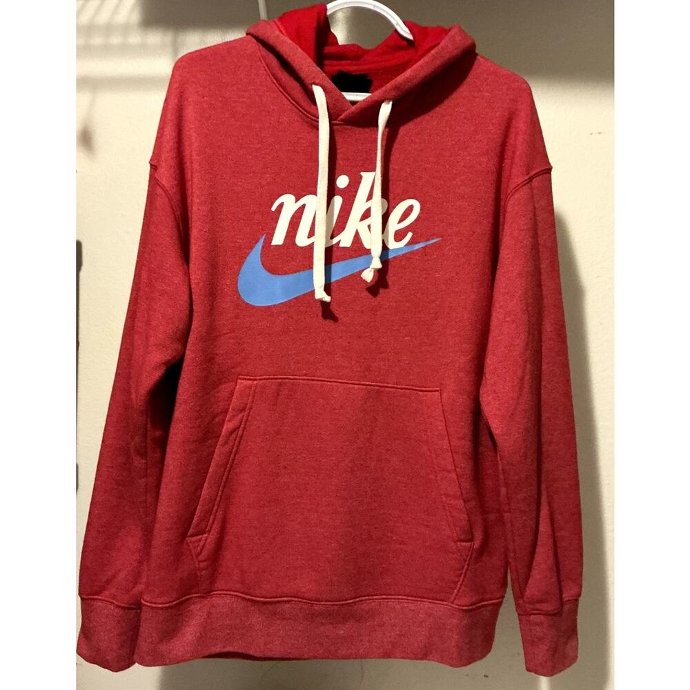 Dusty Red Nike Men's Medium Sweatshirt Soft, Like New!